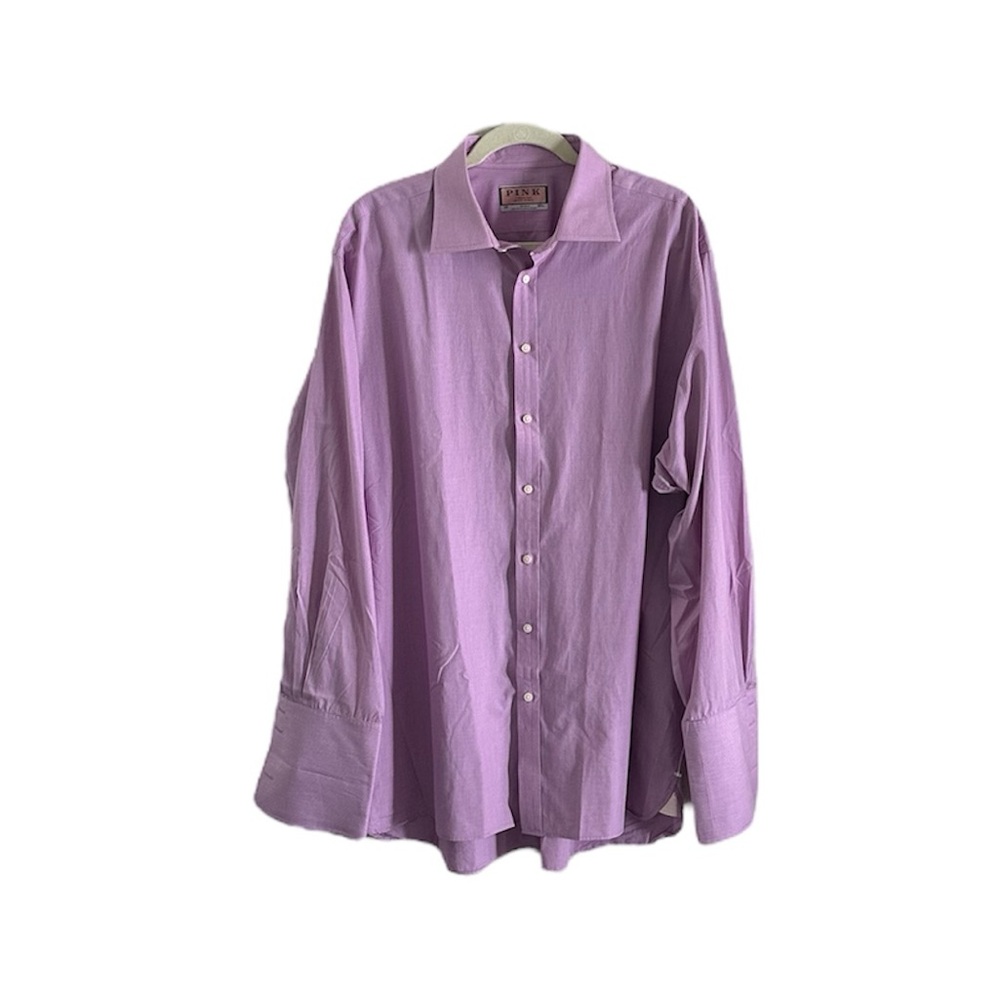 Thomas Pink Men's Lavender Dress Shirt